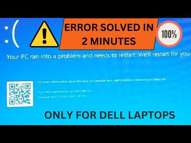 Your device ran into a problem and needs to restart - Windows 10/11/8 | Blue Screen Error