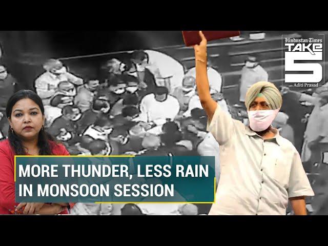 Bills, fights, tears: Summary of work & wastage in Parliament's Monsoon Session