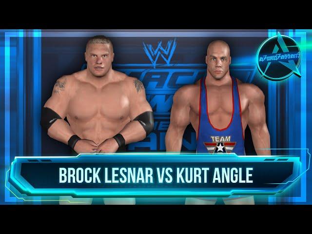 HCTP Ultimate Edition - Brock Lesnar vs Kurt Angle | PS2 Mod