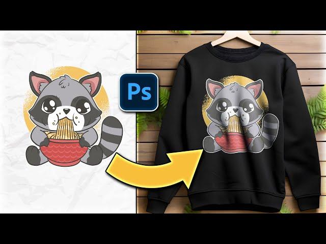 Easily Create Realistic T-Shirt Mockups in Photoshop