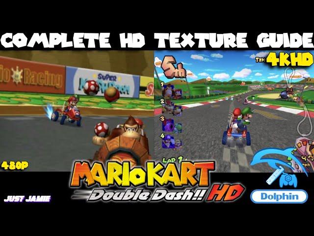 Setup Mario Kart Double Dash HD Textures Easily #mariokartdoubledash #gamecube #Emulator