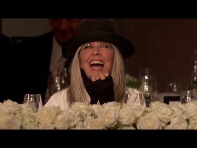 Woody Allen em homenagem a Diane Keaton