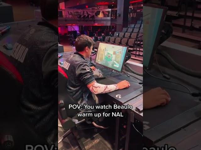 POV: you watch beaulo warmup for NAL #Shorts