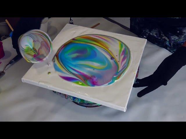 From Invisible to Incredible! 🟡 Mesmerizing Sandwich Flip Cup with a Magical Reveal!