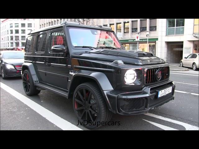 2020 Brabus 800 G63 AMG in Düsseldorf - Exhaust Sound!