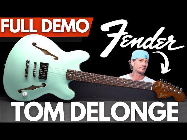 FENDER TOM DELONGE STARCASTER (FULL DEMO)