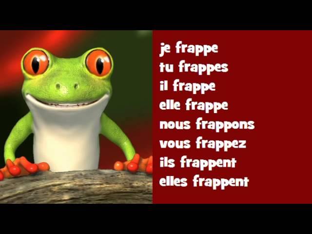 Conjugaison musicale # Indicatif Présent # Verbe = frapper