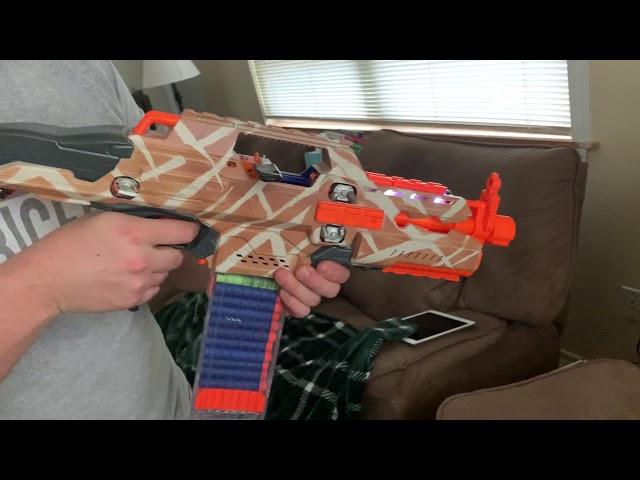 First Nerf RapidStrike Blowback Mod: NEVER BEEN DONE BEFORE FIRST TIME TEST