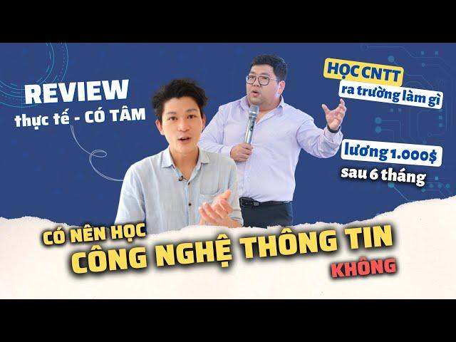 Mức lương hơn 1.000$ với ngành CNTT, học công nghệ thông tin là học những gì |Người yêu mới @HongTS