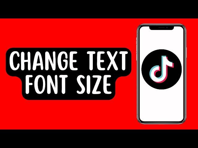 How To Change Text Font Size On TikTok Video