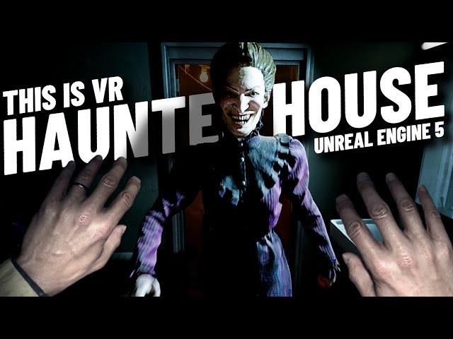 This Unreal Engine 5 Horror Game is INTENSE in VR! // The Cabin Factory VR (UEVR)