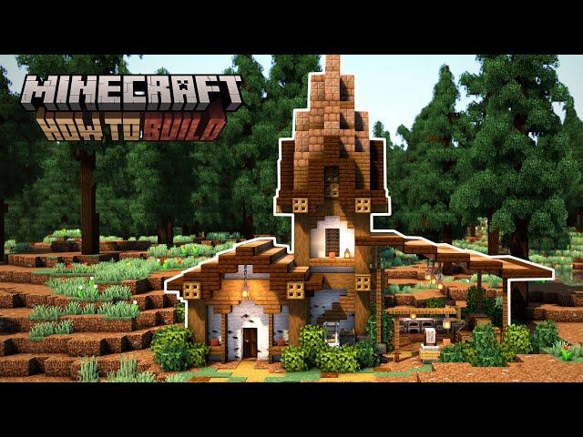 Minecraft Villager Houses: Medieval Weaponsmith House Tutorial | Simple Medieval House