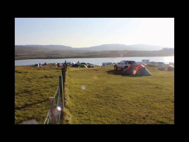 Kinloch camp site Isle Of Skye