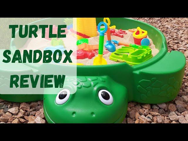 Little Tikes Turtle Sandbox Set Up and Review