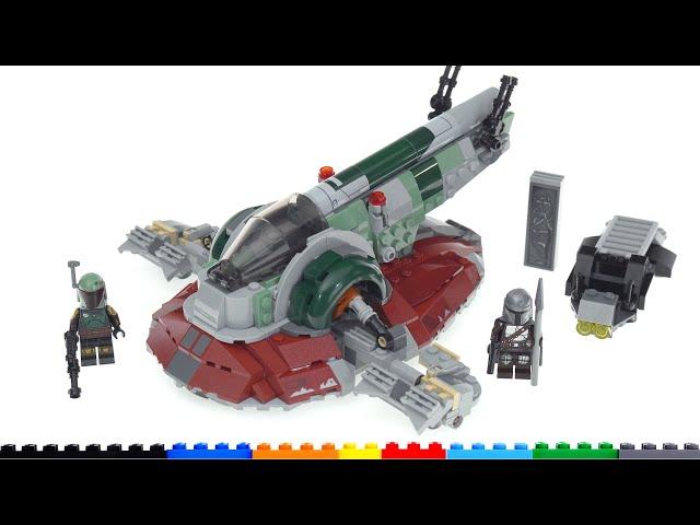 LEGO Star Wars Boba Fett's Starship (Slave One) 75312 review! When scaling down works