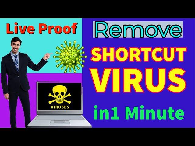 How To Remove Shortcut Virus From Pendrive and Recover Data