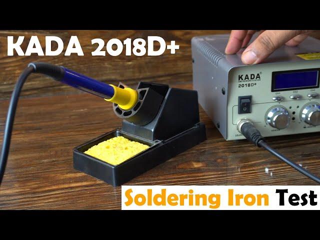 Kada 2018D+ SMD rework station soldering iron test, Hindi/Urdu