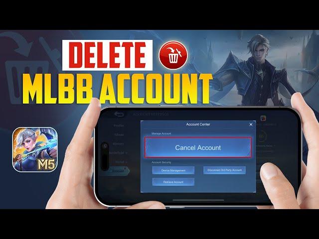 How to Delete your Mobile Legends Account on iPhone | Delete MLBB Account Permanently