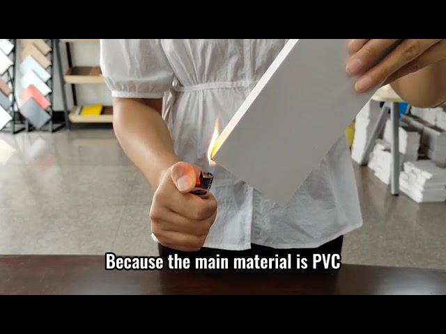 how to identify the material of pvc board