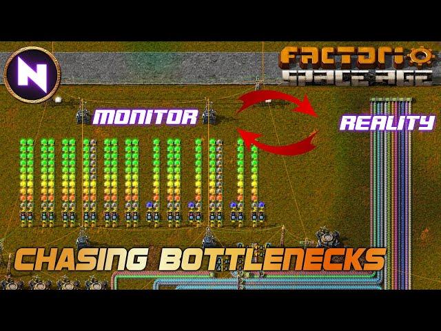 How Factorio Is Really Played! Chasing Bottlenecks... | 69 | Factorio SPACE AGE