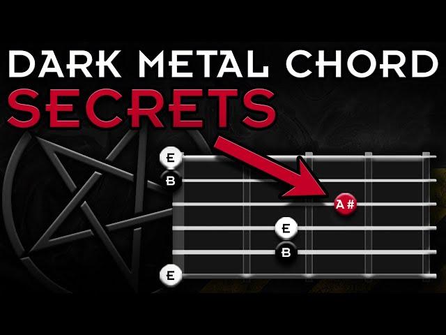 Best DARK Metal Chord | Spice Up Your Evil Chords Now!