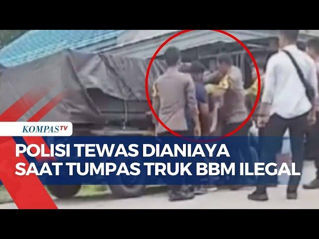 Kronologi Polisi Tewas Dianiaya Pelaku Pengangkut BBM Ilegal di Kalimantan Timur