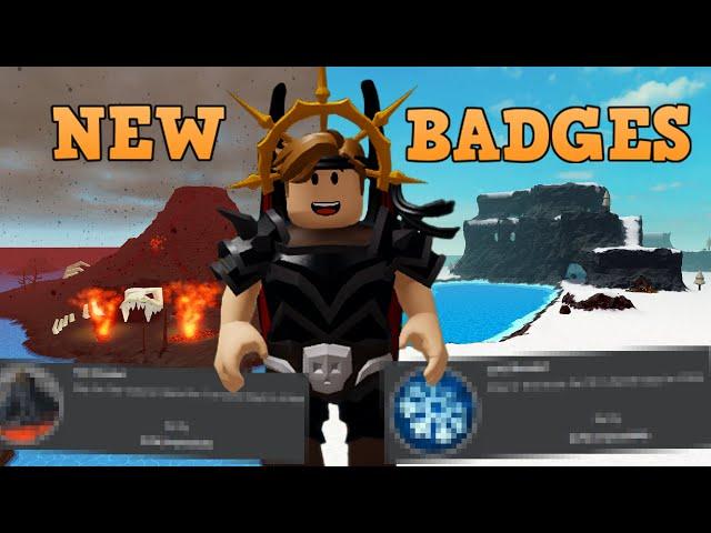 Many new BADGES for COSMETICS in the SURVIVAL GAME roblox? (Update Leaks)