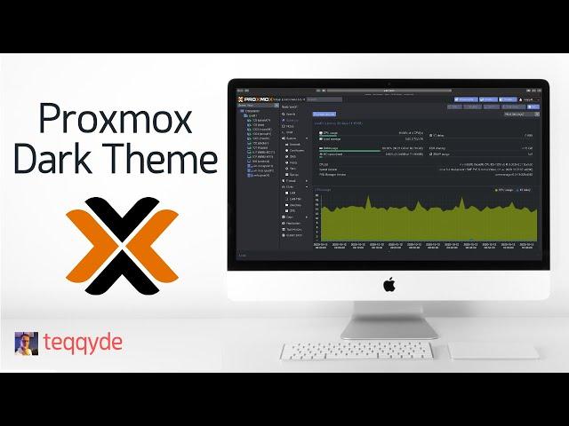 Proxmox Dark Theme