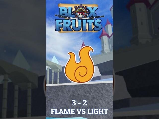 Flame VS Light Trong #bloxfruits #roblox #pvp