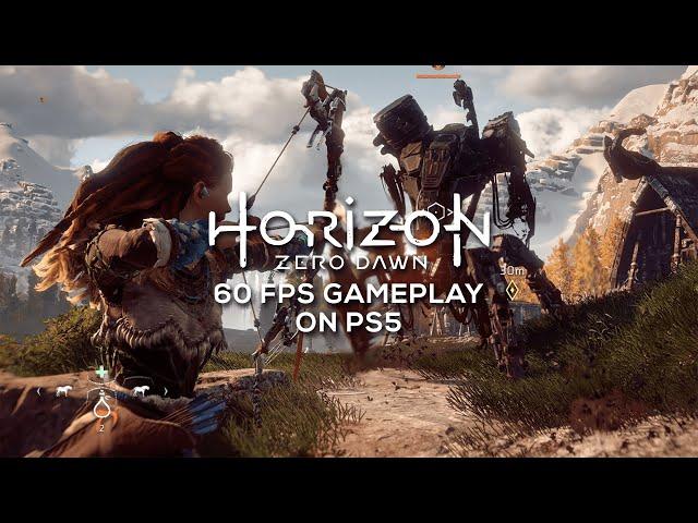 Horizon Zero Dawn: Complete Edition 60FPS On PS5 - SO SMOOTH