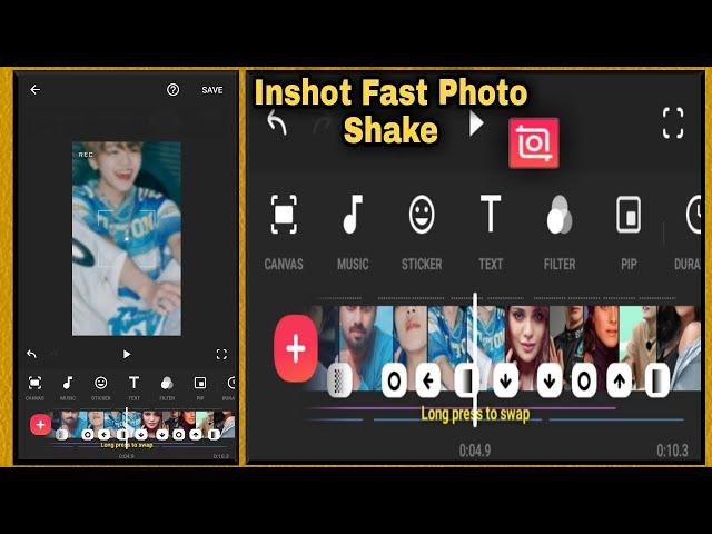 New Trend Shake Effect Video Editing Inshot App | Tik Tok fast Photo Shake Tutorial | Inshot