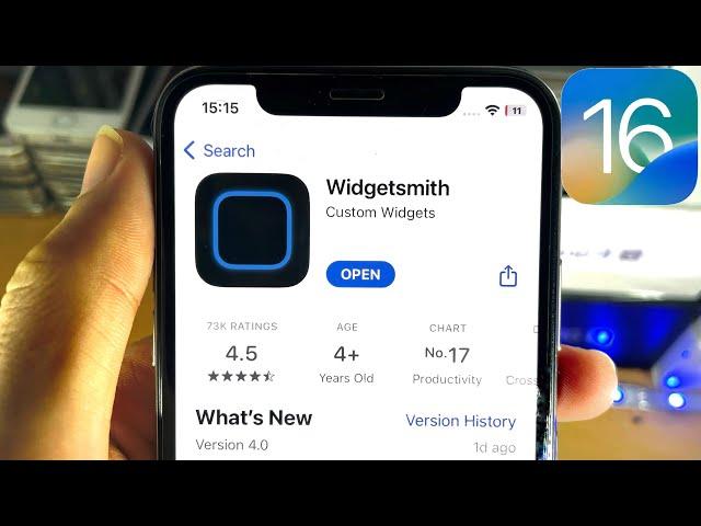 How To Use WidgetSmith on iPhone (Home Screen & Lock Screen)