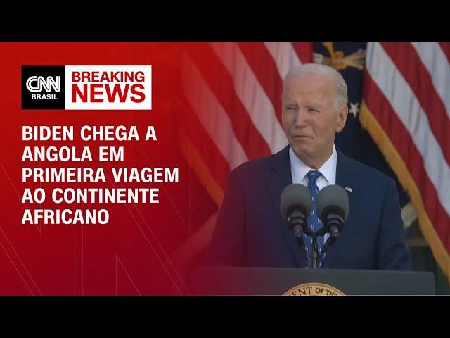 Biden chega a Angola em primeira viagem ao continente africano | BASTIDORES CNN