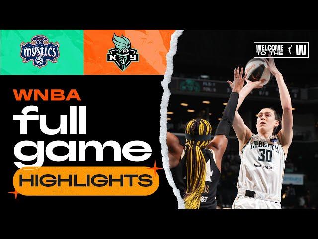 New York Liberty vs. Washington Mystics | FULL GAME HIGHLIGHTS | June 9, 2024