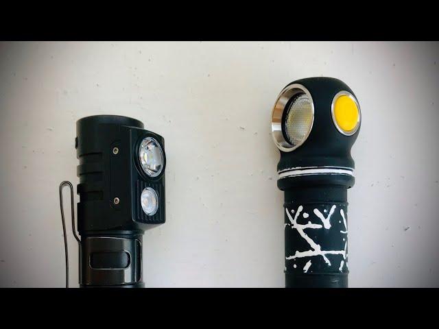 Fenix HM71R & Wizard C2 PRO MAX  Обзор сравнение фонарей:))