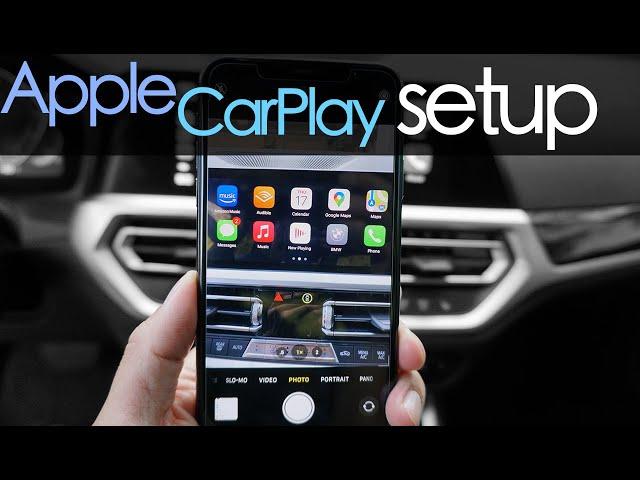 Apple CarPlay - Wireless Setup (BMW)