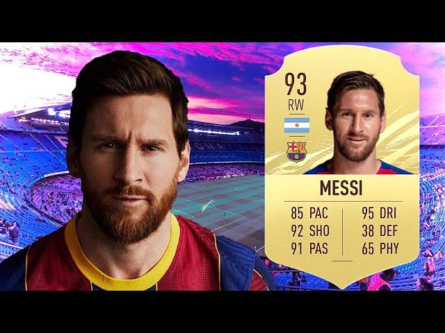 FIFA 21: LIONEL MESSI 93 PLAYER REVIEW I FIFA 21 ULTIMATE TEAM