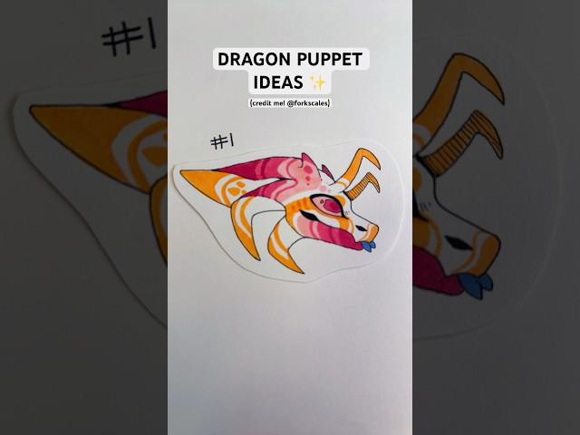 Dragon Puppet Ideas!  #dragonpuppets #dragonpuppet #paperdragons