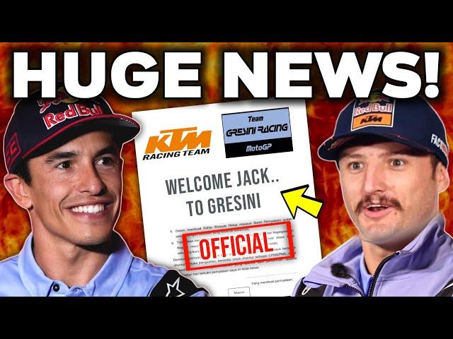 Jack Miller JUST SIGNED Gresini for 2025,  Marquez BRUTAL statement To Nadia Padovani | MotoGP News