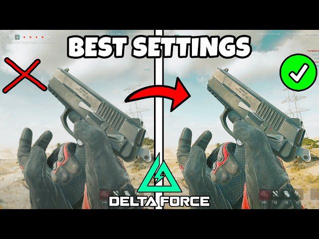 DELTA FORCE BEST SETTINGS + FPS BOOST