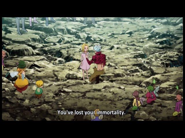 Ban loses his immortality for Elaine [7 Deadly Sins (S05 E08) Eng.Sub]