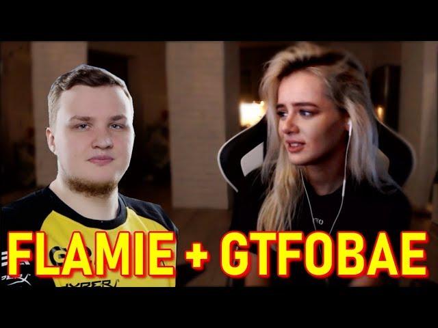 GTFOBAE and FLAMIE play CS GO