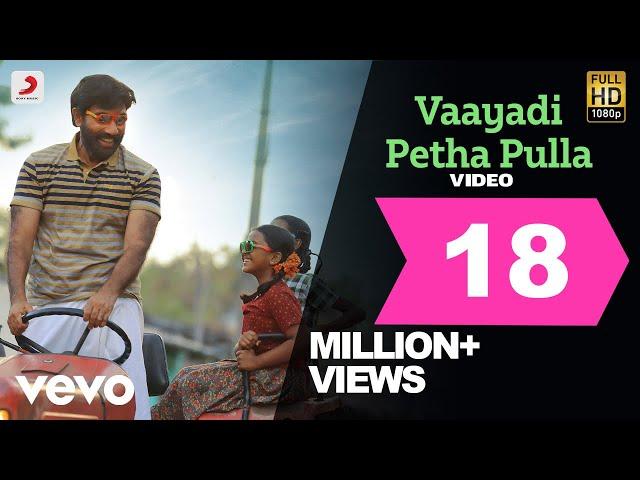 Kanaa - Vaayadi Petha Pulla Video | Arunraja Kamaraj | Dhibu Ninan Thomas