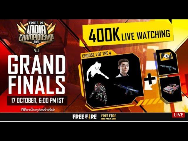 [HINDI] Free Fire India Championship 2021 Fall Grand Final | Freefire Esport India | FFIC 2021