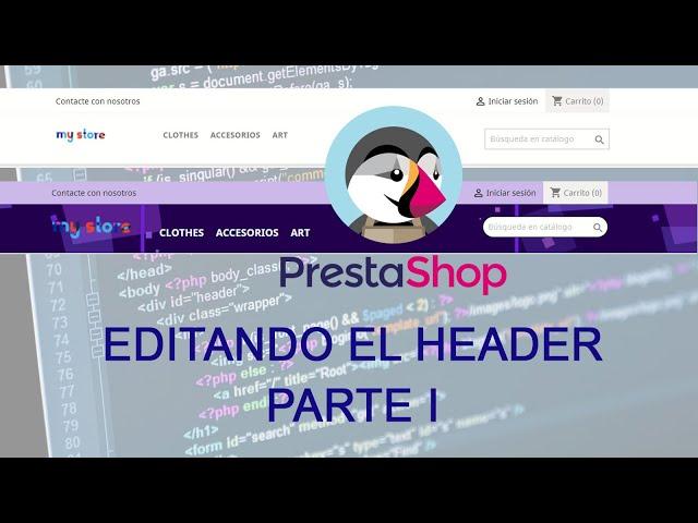 Aprender Prestashop - Editando cabecera (HEADER) - códigos (PARTE 1)