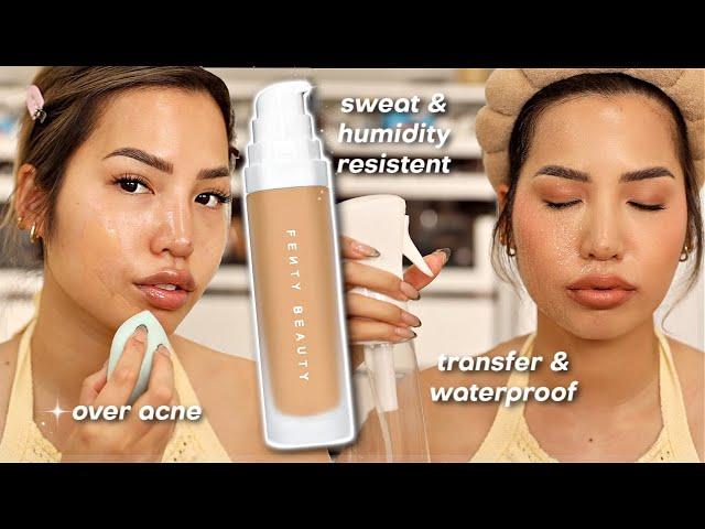 This will be the best foundation of the year! Fenty Beauty Soft Lit Foundation...