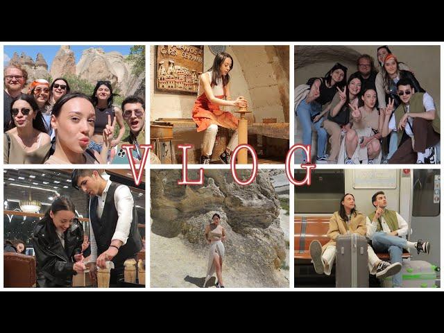 KAPADOKYA TATİL VLOG | peribacaları, yeraltı şehirleri, çömlek yapımı