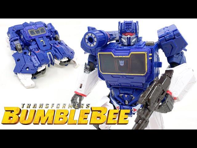 Transformers Studio Series Voyager Class SOUNDWAVE Bumblebee Movie Review