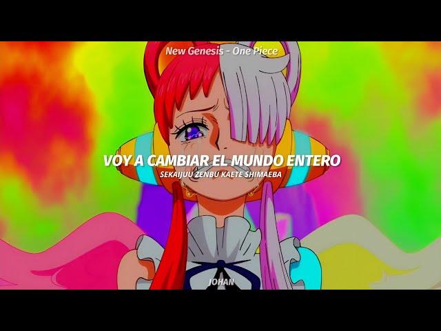 One Piece Film Red Theme Song Full || New Genesis - Uta (Ado) || AMV sub español