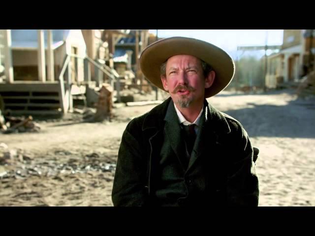 Klondike: Ian Hart "Soapy Smith" On Set Interview | ScreenSlam